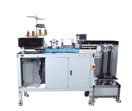 Automatic unit for pocket hemming