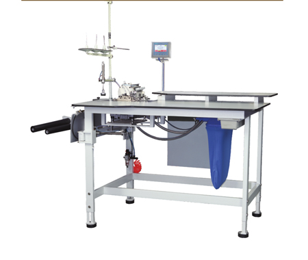 Automatic serging unit