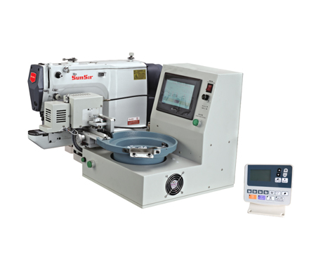 Automatic button feeding machine
